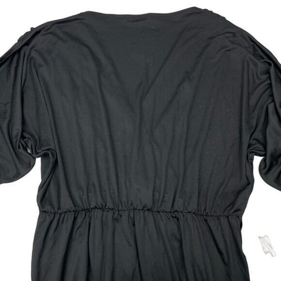 NWT KOH KOH Flowy Surplice Cocktail Maxi Dress Sz 2XL - Picture 4 of 4